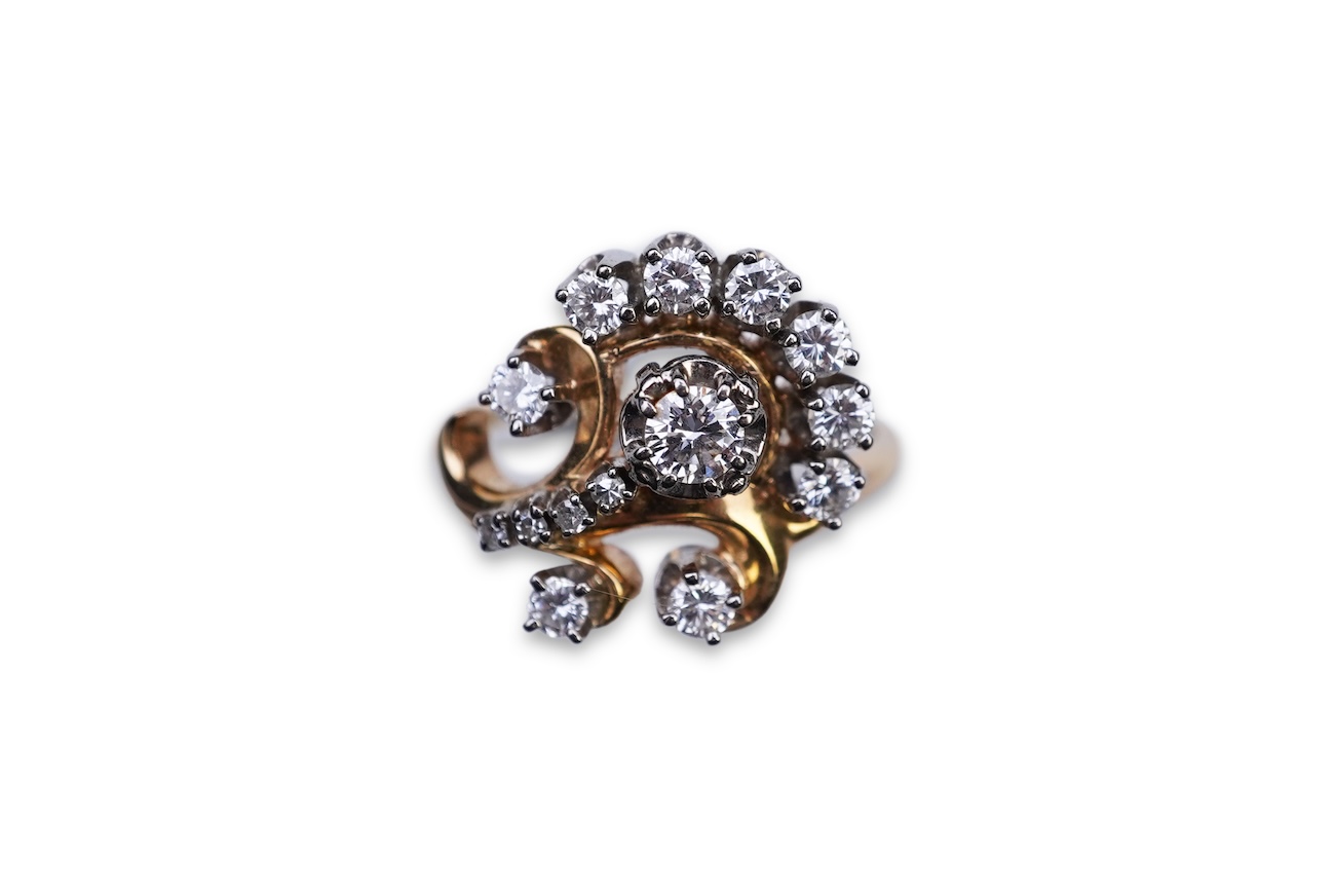 A diamond ring